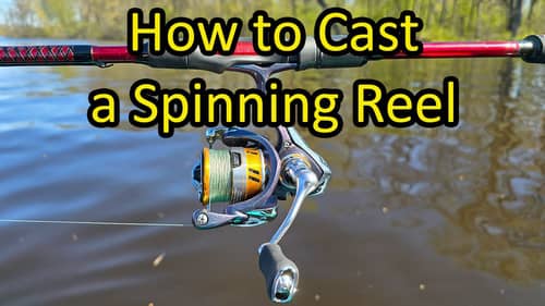 How to Cast a Spinning Reel - Open Faced Fishing Reel