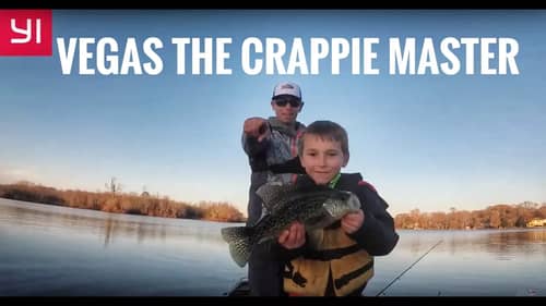 Father & Son Chase After Huge Crappie