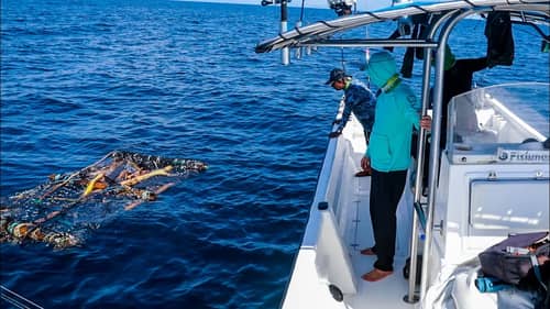 ABANDONED RAFT Found in Middle of Ocean