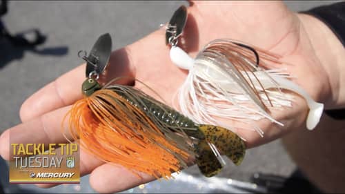 Lee Livesay's bladed jig tandem for grass and wood
