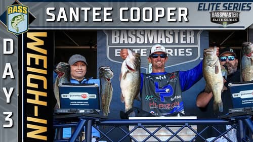 Weigh-in: Day 3 at Santee Cooper Lakes (2022 Bassmaster Elite Series)