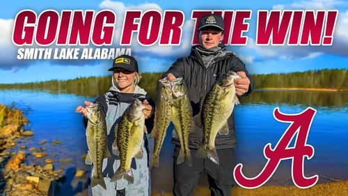 Going for the WIN at Smith Lake! - Alabama Bass Fishing Team