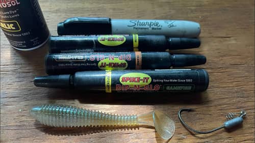 How To Color/Rig A Bluegill Imitation Swimbait For Shallow Summer Bass