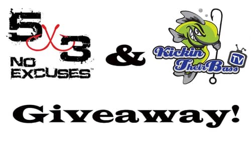 5x3 and Kickin Their Bass Tv (Giveaway) "Rod and Baits"