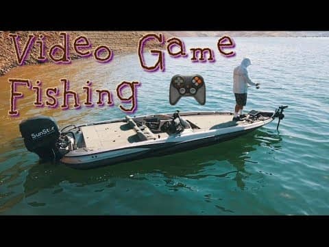 Jerk Bait and Video Game Fishing for Bass with a Drop Shot on Lake Oroville