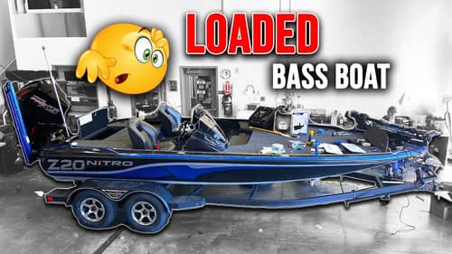 This BASS BOAT is Going to be LOADED!!! (Walk Thru)