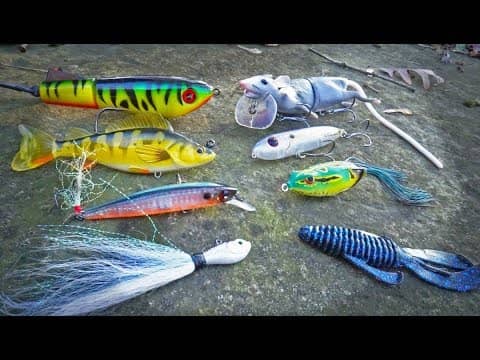 ROULETTE Lure Fishing CHALLENGE -- Texas Bass Battle