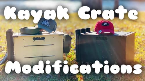 Modifications to a Kayak Crate using the YakAttack BlackPak