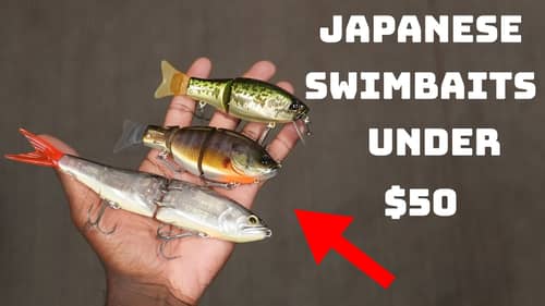 You Should Try These Underrated Japanese Swimbaits That Are Under $50!