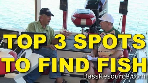 3 Proven Spots For Quickly Finding Fish in Small Lakes | Bass Fishing