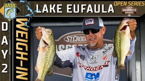 OPEN: Day 2 Weigh-in at Lake Eufaula (OK)