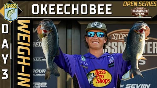 OPEN: Day 3 Weigh-in at Lake Okeechobee
