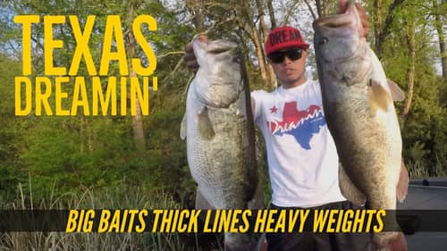 Big Bass on Trout Swimbaits in Texas   Texas Dreamin'