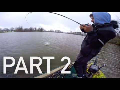 Bass Fishing in The Snow -- VLOG #21