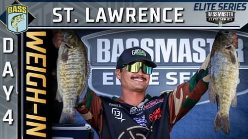 Weigh-in: Day 4 at St. Lawrence River (2022 Bassmaster Elite Series)