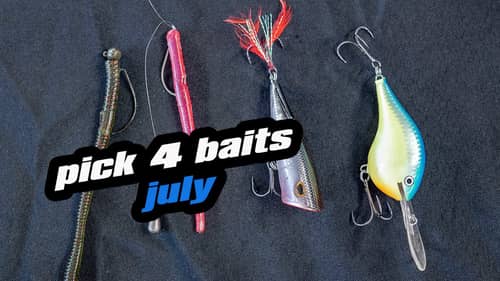 Pick 4 | Baits For July