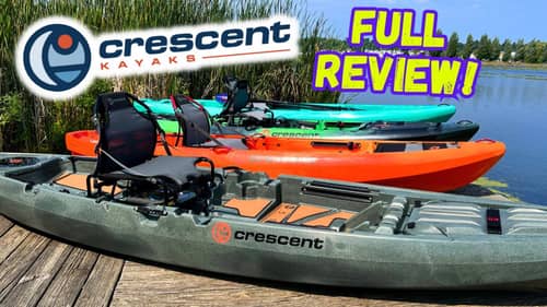 Crescent Kayaks Reviewed!  Shoalie, Lite Tackle II, CK1, And Crew!