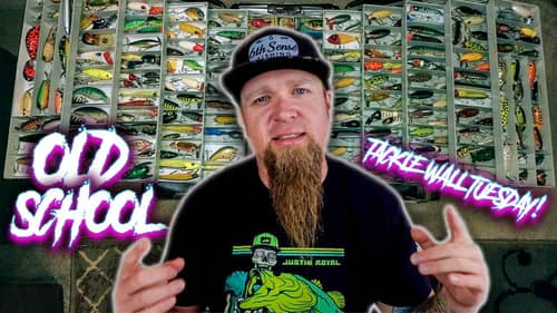 WOULD THESE WORK TODAY? VINTAGE BAIT COLLECTION!!! Tackle Wall Tuesday Episode 4