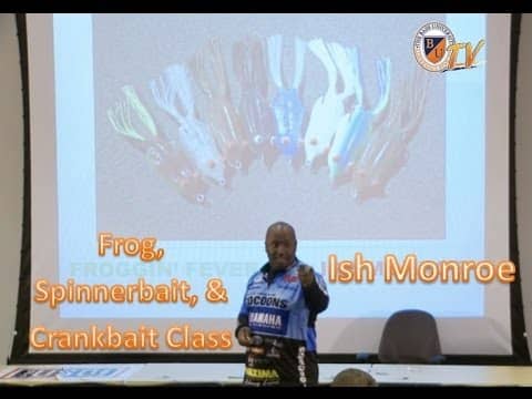 Frog Fishing Techniques and Big Bass Fishing Lures with Ish Monroe