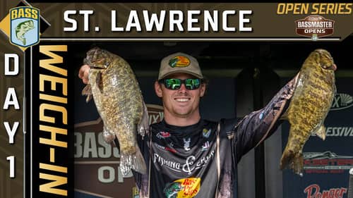 Weigh-in: Day 1 at St. Lawrence River (2023 Bassmaster OPENS)
