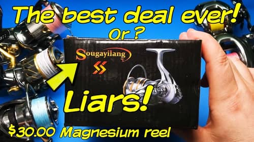 Is this the best spinning reel under $50... Am I correct? Are they LIARS?