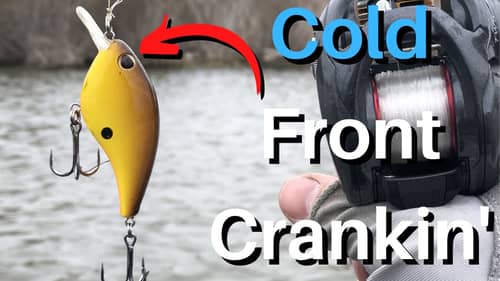 Bass Fishing AFTER Cold Fronts (Subtle Crankbaits)