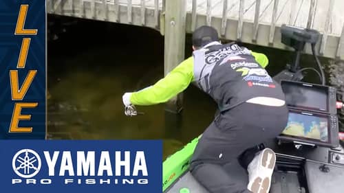 Yamaha Clip of the Day: Hunter Shryock's epic dock catch at Lake Murray