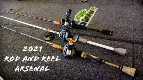 What Rods, Reels and Line Do I Use for Specific Techniques?? // 2021 Rod and Reel Arsenal
