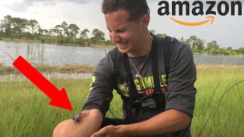 HOOKED Friend While Testing Amazons TOP RATED Crank Baits (RUNCL)! (Graphic)