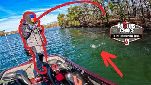 Giant Unexpected Catch in Fishing Tournament || Smith Mountain Lake Spring Fishing