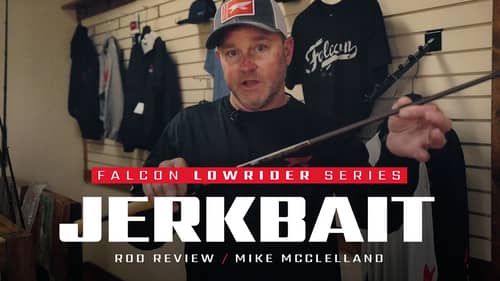 Falcon Lowrider Jerkbait Rod – What the PROS fish with it! ft. Mike McClelland