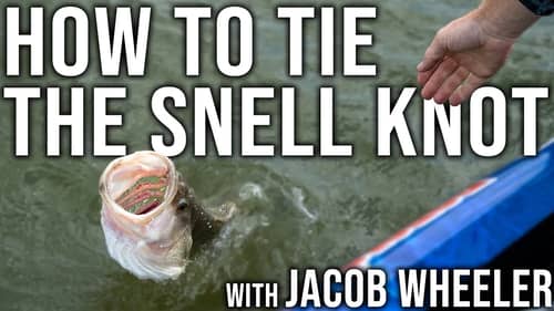 My Favorite Flipping Knot for Bass Fishing: How I Tie (Snell Knot)