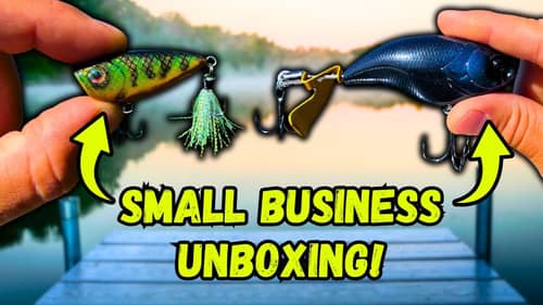 You've NEVER Seen Lures Like These! Small Business UNBOXING!