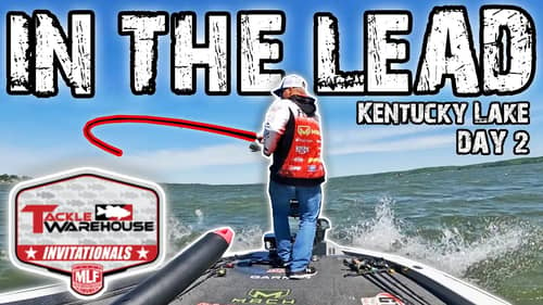Catching BIG BASS On Kentucky Lake! MLF PRO FISHING TOURNAMENT! (Day 2)