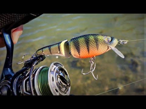 Suspending Jointed JerkBait | One Day Build to Catch