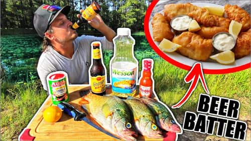 Summer Crappie Catch and Cook!! {DELICIOUS Beer Batter Recipe}