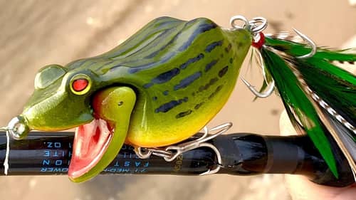 Making a Hinged Jaw Bull Frog Lure