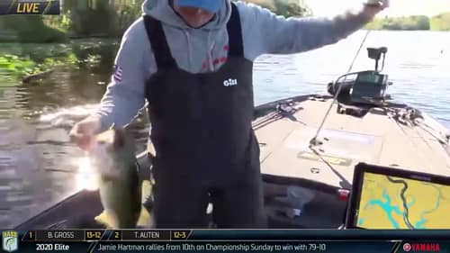 St. Johns River: Canterbury catches a 4 pounder to start event
