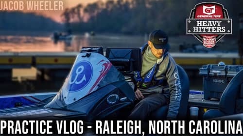 Major League Fishing Heavy Hitters Practice Vlog - Raleigh, NC