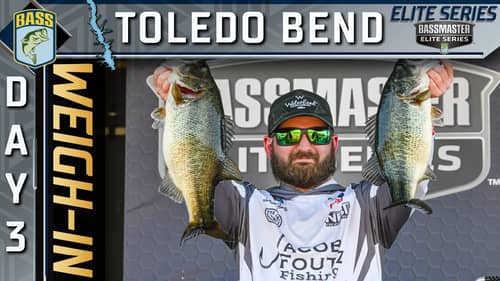 ELITE: Day 3 weigh-in at Toledo Bend