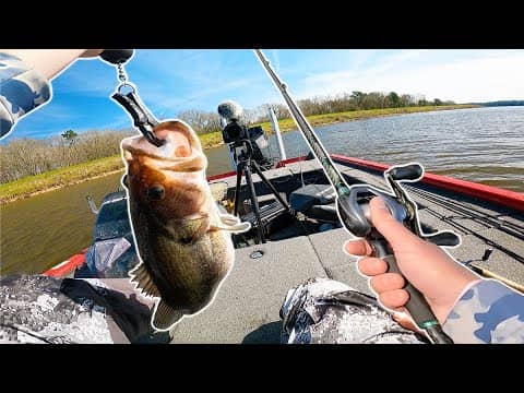 Spring Bass Fishing For GIANTS! (New Personal Best)