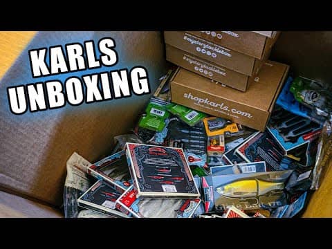 Karl's Tackle Unboxing | Jigs, Plastics, Swimbaits & MORE!