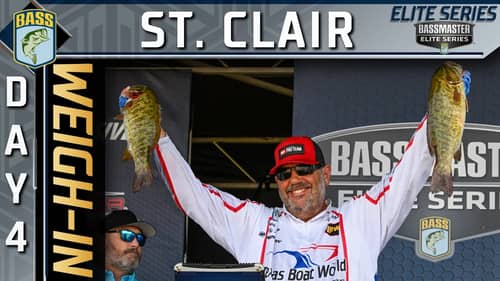 Weigh-in: Day 4 of Bassmaster Elite at Lake St. Clair
