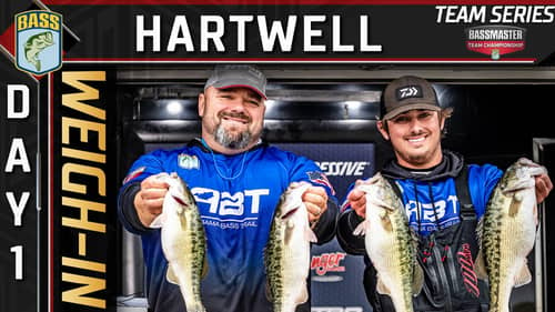Weigh-in: Day 1 of 2022 Bassmaster Team Championship at Lake Hartwell
