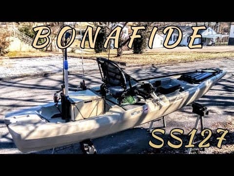 NEW BONAFIDE SS127     ||KAYAK BASS FISHING||   SET-UP