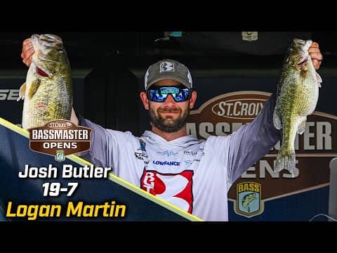 OPEN: Josh Butler leads Day 1 at Logan Martin Lake with 19 pounds, 7 ounces