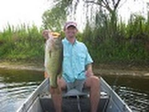 Big Largemouth bass, bass fishing in Alabama