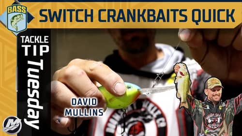Switch Crankbaits Quickly while on the water (David Mullins go-to secret)