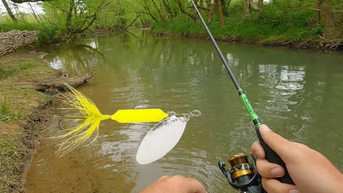 Rooster Tails for Small Creek Fishing