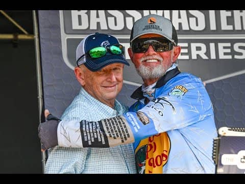 Rick Clunn honored at Day 2 weigh-in for his 500th B.A.S.S. tournament